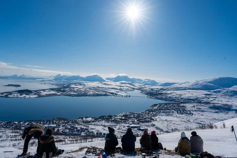 From Tromsø: Snowshoe Hike with Local Guides - The Scenic Lunch Stop With Hot Drinks and Norwegian Snacks