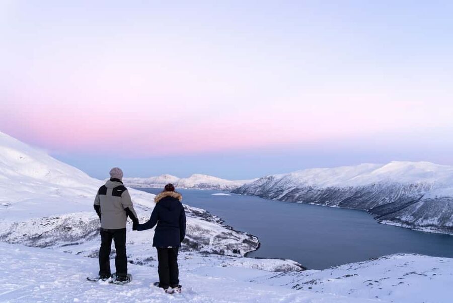 From Tromsø: Snowshoe Hike with Local Guides - The Van Ride to Kvaløya: A Photo Stop That Sets the Mood