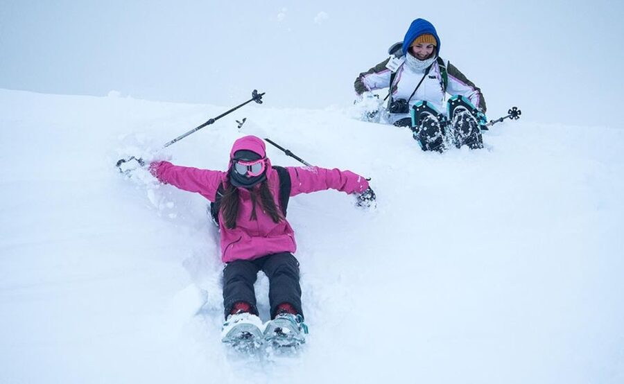From Tromsø: Snowshoeing Hike with Picnic Lunch and Photos - Kvaløya summit picnic: your warm break with sandwiches and hot drinks