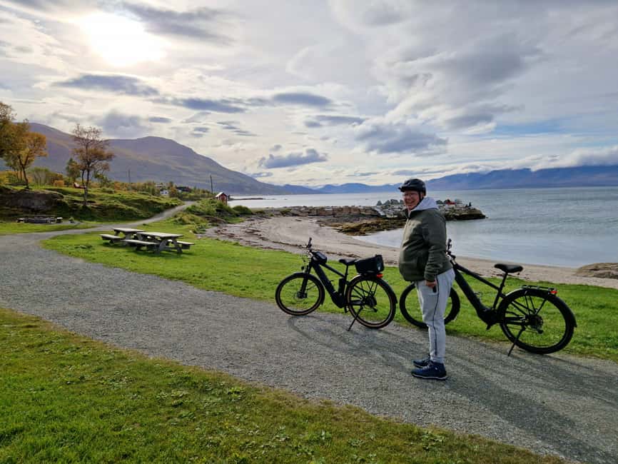 From Tromsø: Tromsø Highlights & History Tour With E-Bike - Elverhøy Kirke and Prestvannet Lake, a breather that still feels purposeful