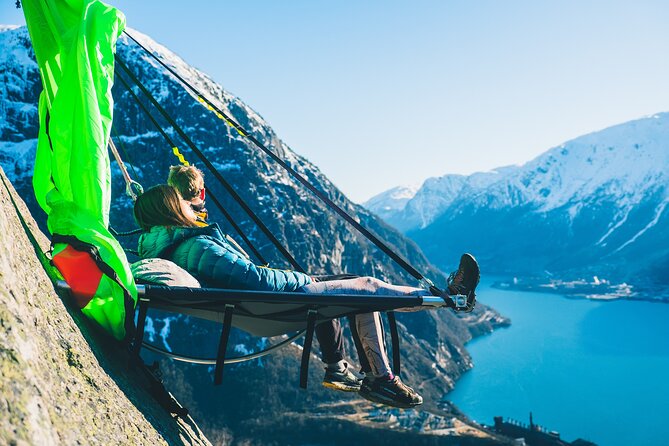 Full Day Cliff Camping Experience in Ullensvang - Portaledge Tent 400m Above the Fjord, What That Really Feels Like