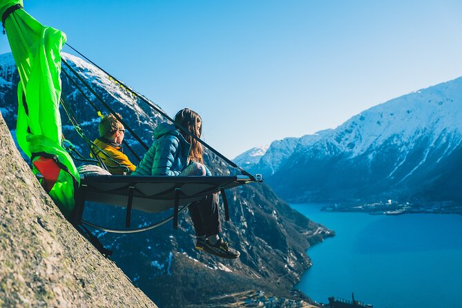Full Day Cliff Camping Experience in Ullensvang - Starting at Tyssedal at 4:00 pm, Then the Scenic Hike to Camp