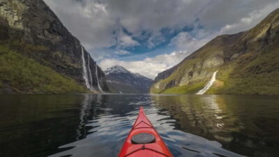 Guided Kayak Tour in Geiranger Fjord