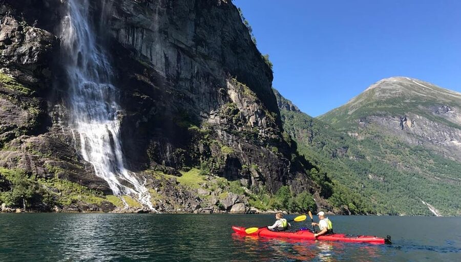 Geiranger: Kayak tour with guide - What to wear, what not to wear, and the getting-wet factor