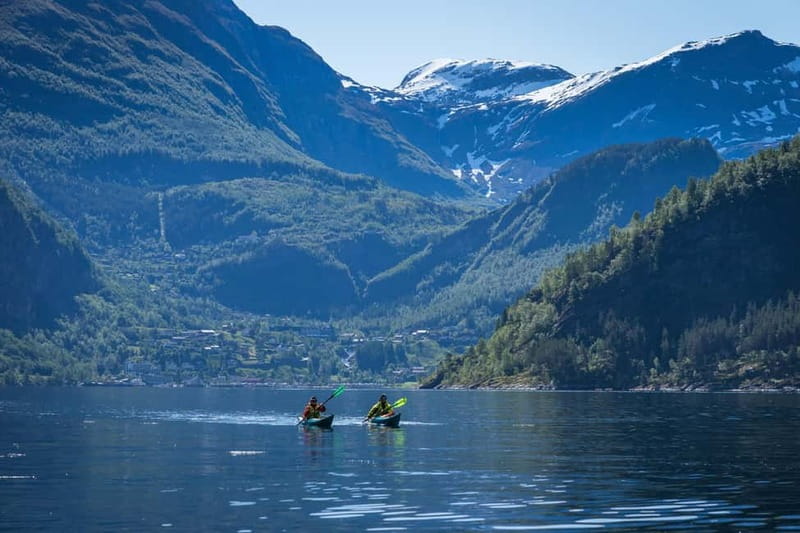 Geiranger: Kayak Tour with Waterfall Views - Meeting Point and Getting There Without Stress