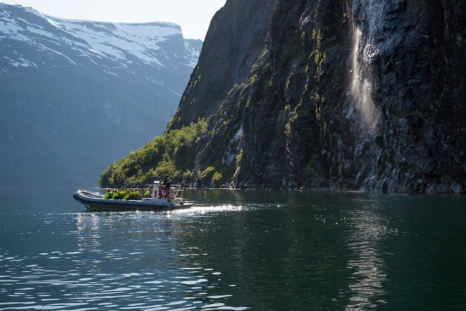Geiranger: RIB Fjordsafari Geirangefjord - Meeting at Troll Statue, and the One Mistake to Avoid