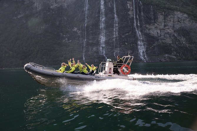Geiranger: RIB Fjordsafari Geirangefjord - Guides, Live Storytelling, and Mario’s Style of Fjord Driving