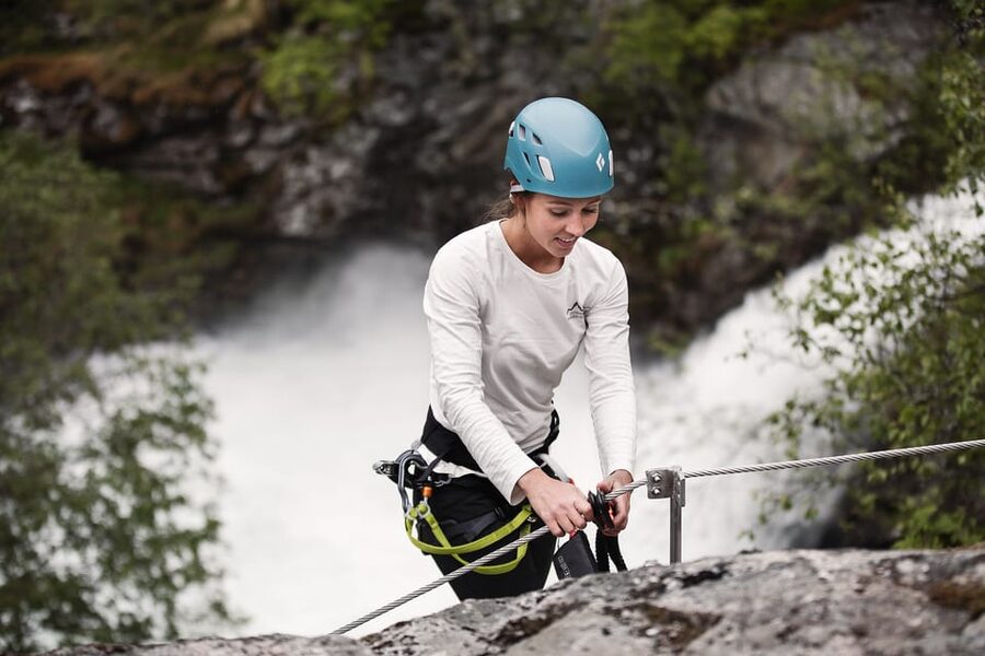 Geiranger: Zipline Park Experience - Entering the park, getting your gear, and finding the ticket office