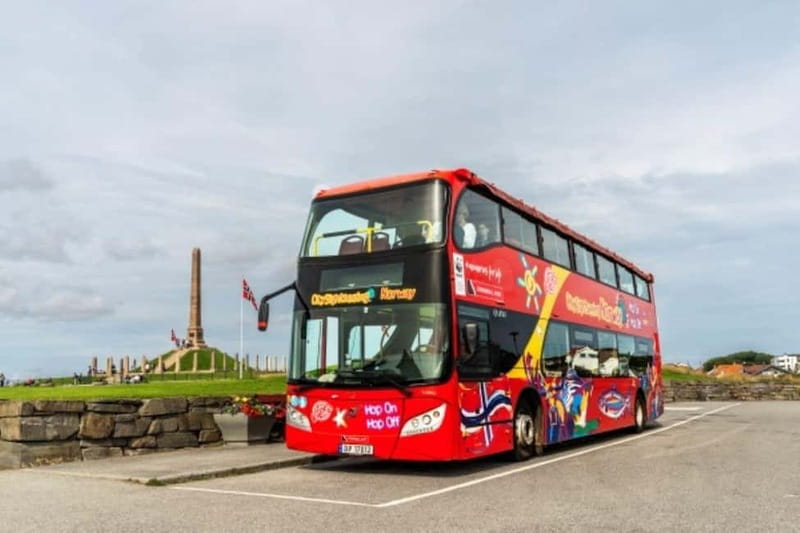 Haugesund: City Sightseeing Hop-On Hop-Off Bus Tour - Top-deck views plus audio guide in four languages