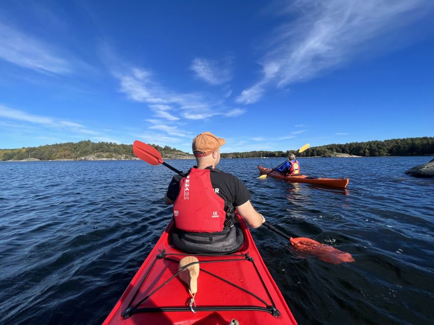Kristiansand: Scenic Double Sea Kayak Tour around Odderoya - The Odderøya loop: cliffs, lighthouse vibes, and the island stories