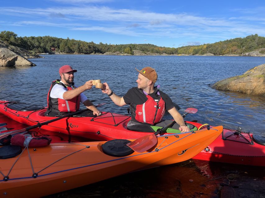 Kristiansand: Scenic Double Sea Kayak Tour around Odderoya - What to pack and wear for cold-water paddling
