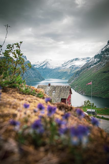 Ljøen, Hellesylt: Ljøen Farm Tour - Hitting the Waterfront: Meeting Point and Easy Start in Hellesylt