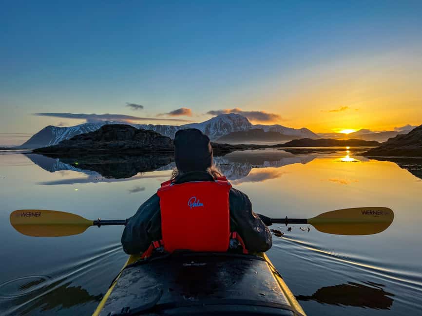 Lofoten: Half-Day Winter Kayak Adventure - Meeting at Eggum, finding the red container, and getting geared up