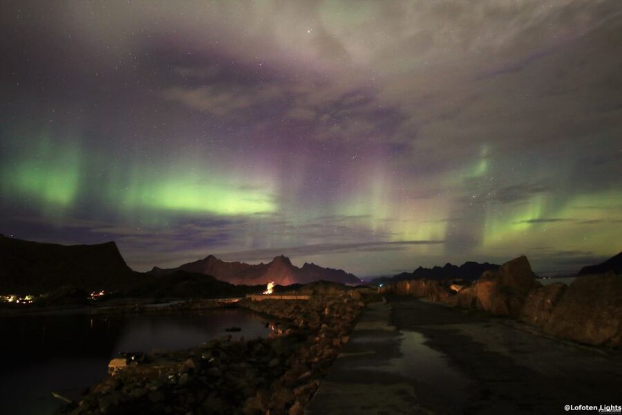 Lofoten: Northern Lights Tour with Photographer - 4 hours, two pickups, and a small group that keeps the night moving