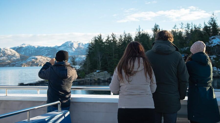 Lysefjorden cruise & Preikestolen guided hike - winter - Why winter Lysefjord changes the Preikestolen experience