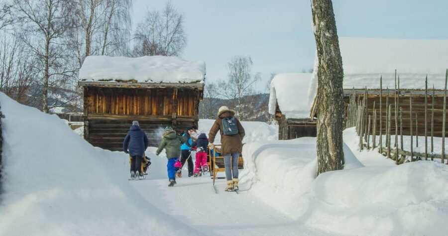 Maihaugen Museum/The Norwegian Olympic Museum, Lillehammer. - Cafeteria, museum shop, and pacing your energy
