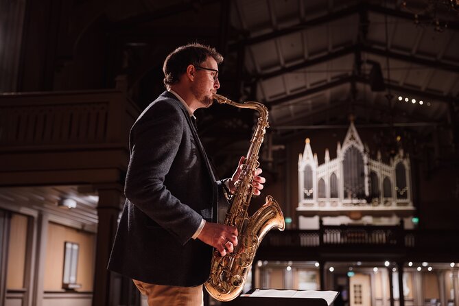 Midnight Concert in Tromsø Cathedral - How the concert is staged inside the yellow church