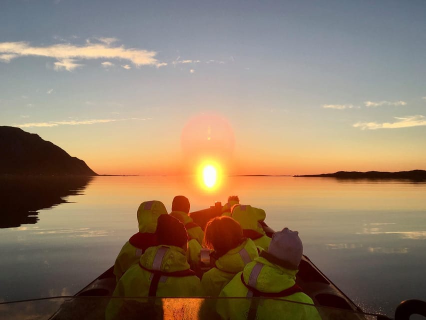Midnight sun safari - Henningsvær before departure: fishing town energy and the stadium