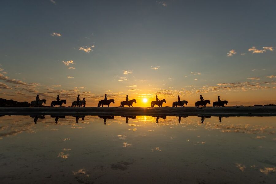 Midnight sun tour - Before you leave: the riding lesson that makes this work for beginners