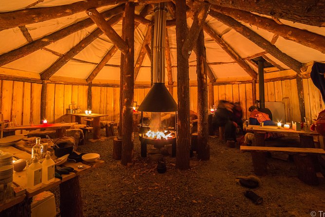 Night Reindeer Sledding with Camp Dinner and Chance of Northern Lights - Meeting and Feeding Up to 300 Reindeer