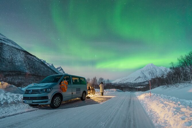 Northern Lights Hunt with The Green Adventure - photos included - How the guide finds clear sky, and what the aurora really looks like