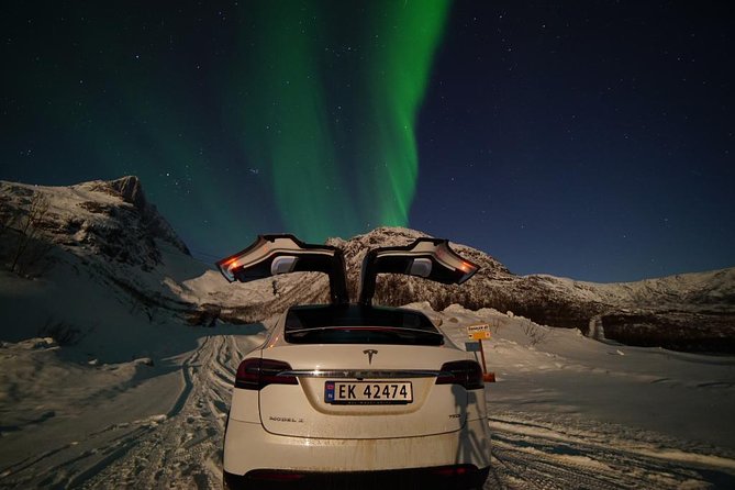 Northern lights - TeslaX Ecofriendly Car - What Happens at Each Stop During the 3-Hour Experience