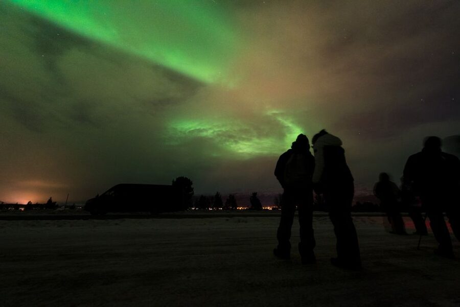 Northern lights Tromsø - small group tour with local guide - Small group energy in a Mercedes minivan