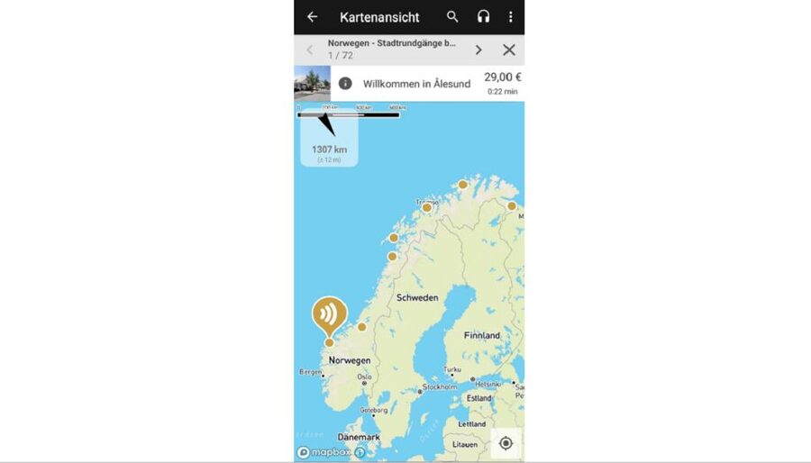 Norwegian Coastal Cities: Smartphone Audio Guide App - Ålesund: Art Nouveau after the city fire