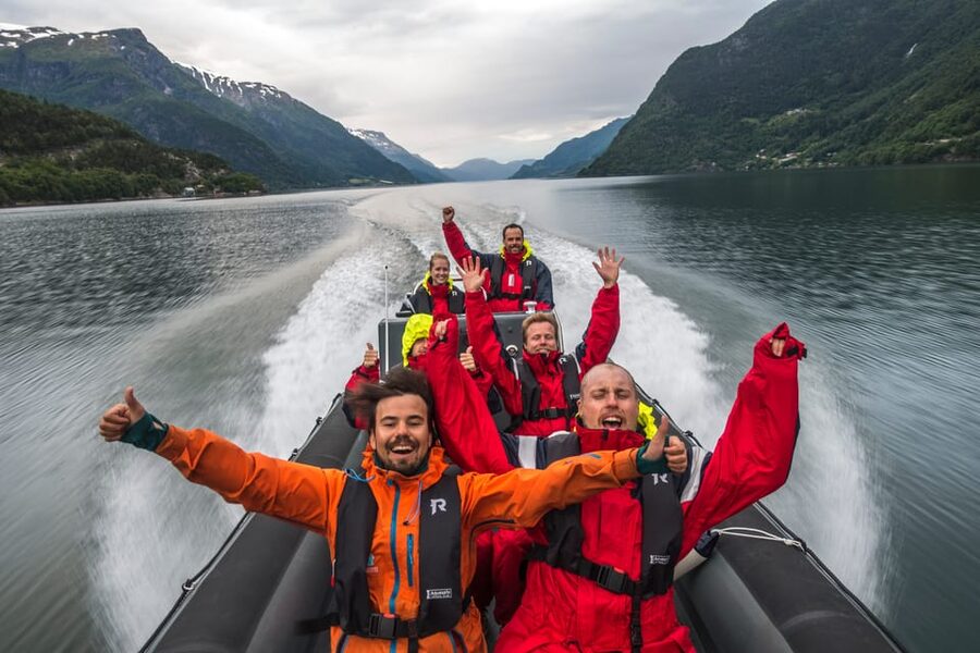 Odda: RIB Boat Tour on the Hardangerfjord - Ullensvang fruit garden views: orchards on the fjord’s edges