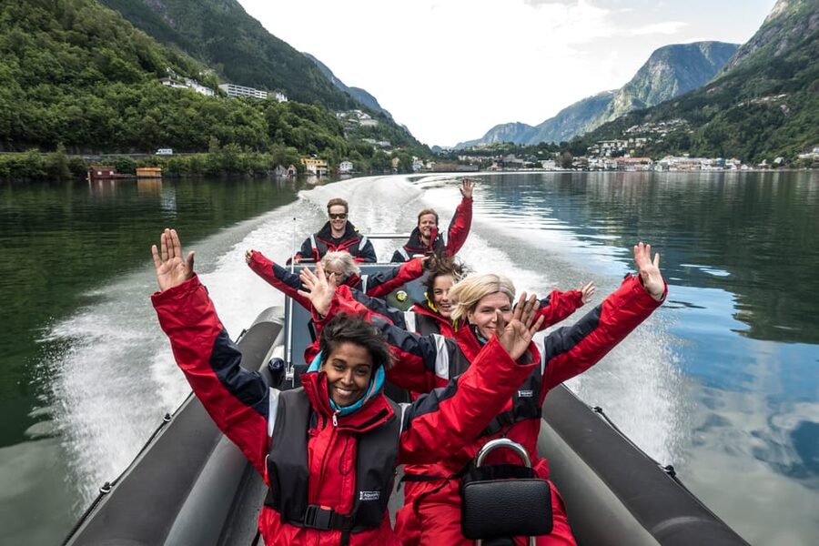 Odda: RIB Boat Tour on the Hardangerfjord - What riding in a RIB feels like, and how suits help