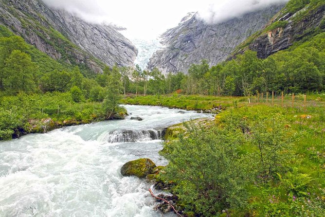 Olden Shore Excursion: the Amazing Briksdal Glacier - Old Church Drive-By and the Oldevatnet Photo Stop That Actually Feels Useful