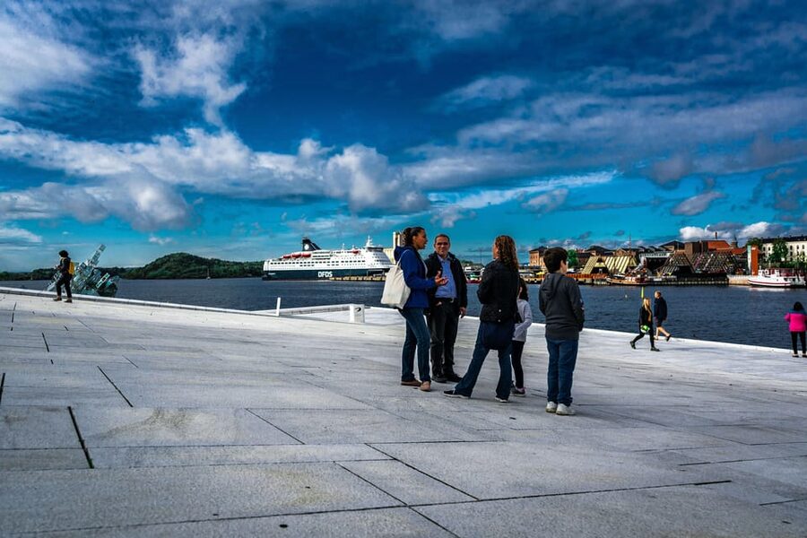 Oslo: 3-hour Highlights & Vigeland Park Private Walking Tour - Royal Palace, Parliament, and Akershus Fortress above the harbour