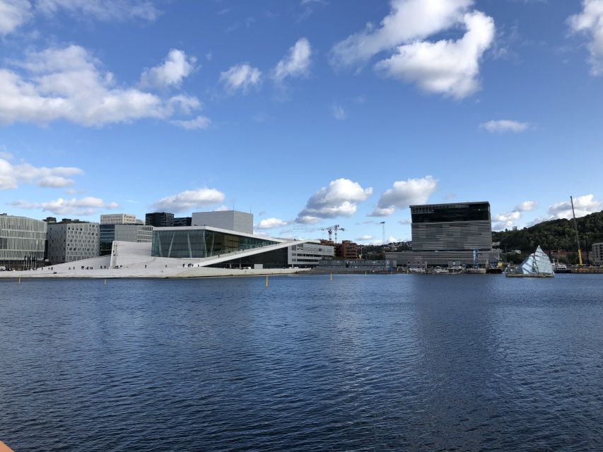 Oslo: Guided Oslo Highlights Tour by bus & Oslofjord cruise - Oslofjord on an electric boat: a calm perspective shift