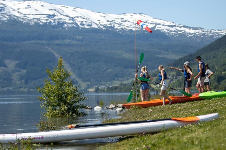 Rental - Sea Kayak - Why Vangsvatnet feels like a private mountain getaway