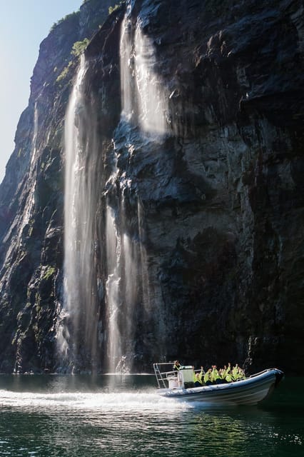 RIB Geiranger - Fjordsafari - The Ride Itself: Wind in Your Hair, Spray in Your Face