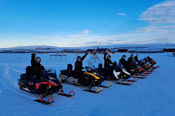 Snowmobile safari in the mountain plateau of Finnmarksvidda - Finnmarksvidda feels like the end of the road, and that is the point
