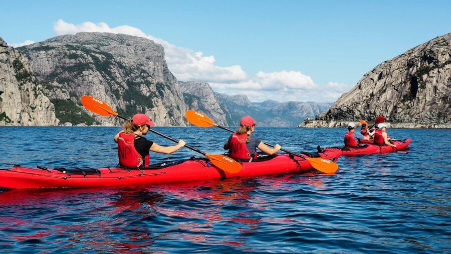 Stavanger: Guided Kayaking in Lysefjord - Meeting Point at Nordic Paddling, Above Dørvika Beach