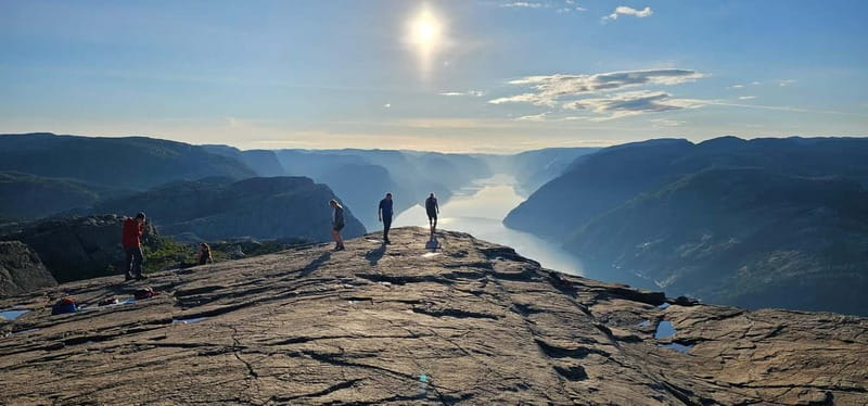 Stavanger: Hiking to world famous Pulpit Rock - The first climb: where the “run” part really becomes smart hiking