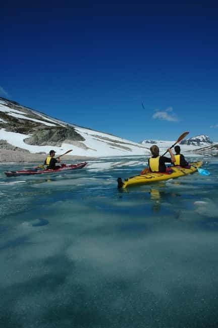 Stygge: Kayaking and Glacier Hike - A full day of ice, water, and Jostedalsbreen National Park views