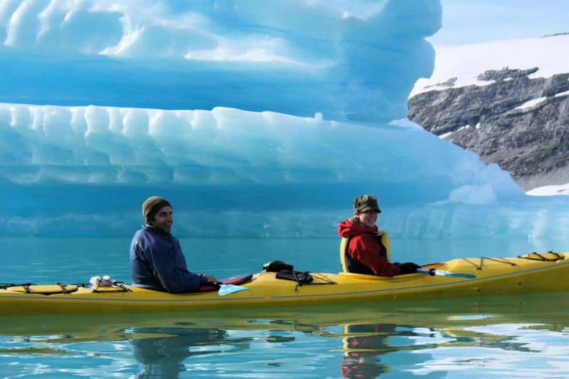 Stygge: Kayaking and Glacier Hike - Lunch pause with a close look at Austdalsbreen’s glacier front