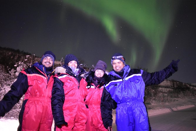 The Aurora Tour - small group, northern lights - Tromsø at night: what this Aurora chase is like