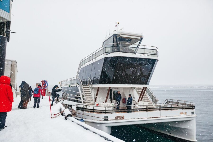 Tromsø: Arctic Fjord Cruise With Stop On Land At Fish Racks - Ramfjorden: your first fjord photo stop with guided context