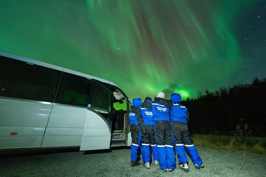 Tromsø: Aurora Borealis, Campfire, Hot Meal, Arctic Tour - Meeting in Tromsø: Hot Drinks First, Northern Lights Later