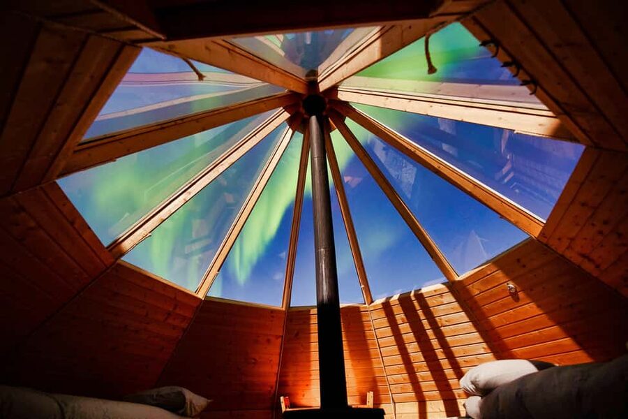 Tromsø: Aurora Crystal Lavvo Experience with Snowshoeing - Aurora Viewing From Inside the Lavvo, Forecast Talk, and Tripod Use