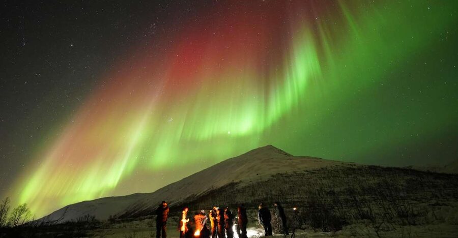 Tromsø: Chase Aurora in Minibus and Free Aurora Portrait - How the Guides Actually Hunt the Northern Lights Across Borders