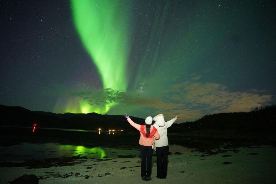 Tromsø: Chase Aurora in Minibus and Free Aurora Portrait - Aurora Portraits and Photo Tips That Improve Your Results