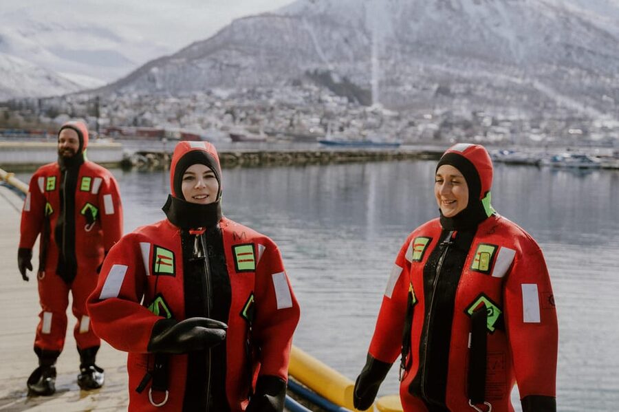 Tromsø city center Urban Floating experience - Where you meet: Vervet in the city center, plus the first handoff point