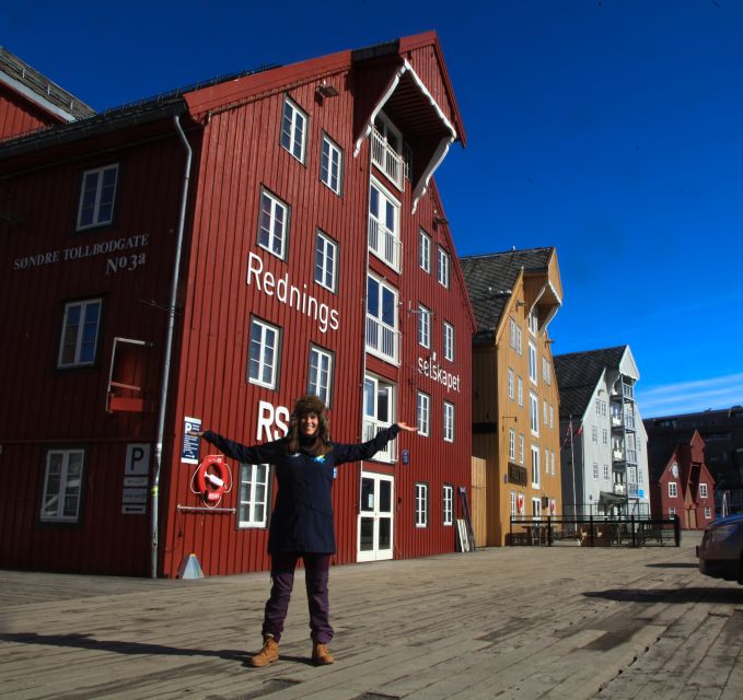 Tromsø: City Walk & Polar Museum (Private or Shared) - Arctic Cathedral and Storgata, seen with context not just angles