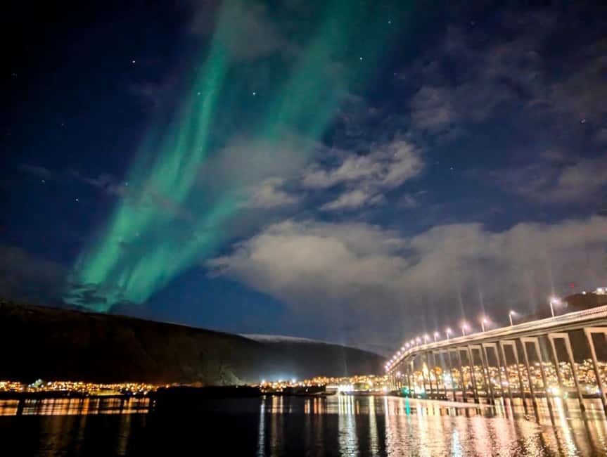 Tromsø: Evening dinner cruise with possible northern lights - Dinner at 19:30 to 20:30, what the included meal really means