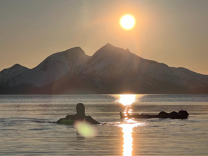 Tromsø: Fjord and Floating Safari, Arctic Floating - How the guide chooses the floating spot when the weather changes